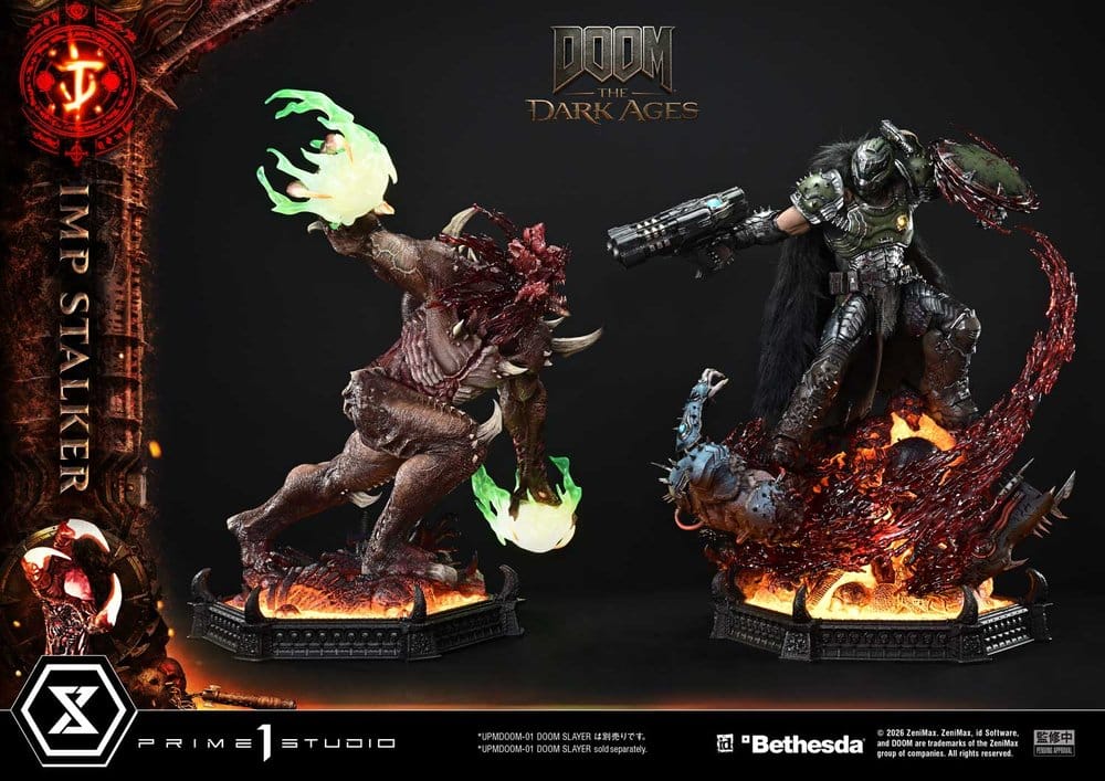 [PREORDINE] DOOM: The Dark Ages - Statua Imp Stalker Ultimate Premium Masterline 1/4 (77 cm) - Prime 1 Studio - Statue