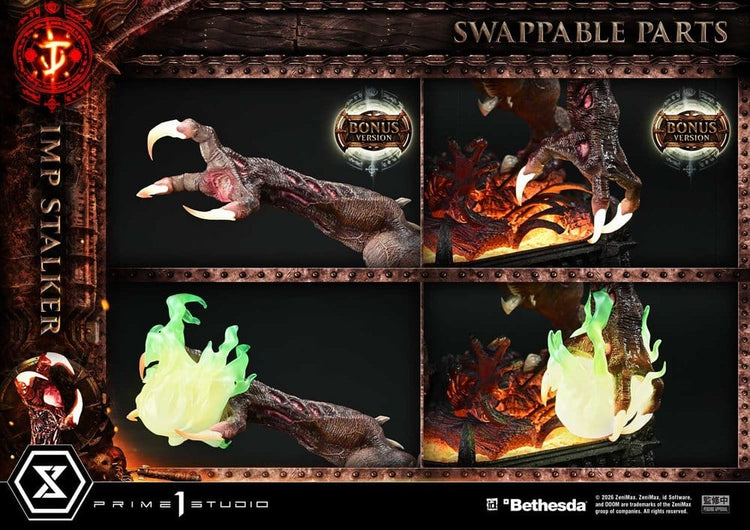 [PREORDINE] DOOM: The Dark Ages - Statua Imp Stalker Bonus Version 1/4 - 77 cm - Prime 1 Studio - Statue