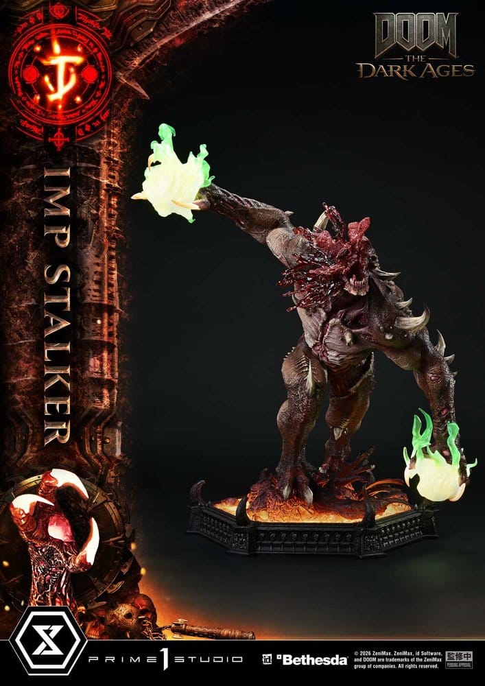 [PREORDINE] DOOM: The Dark Ages - Statua Imp Stalker Bonus Version 1/4 - 77 cm - Prime 1 Studio - Statue