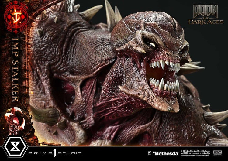 [PREORDINE] DOOM: The Dark Ages - Statua Imp Stalker Bonus Version 1/4 - 77 cm - Prime 1 Studio - Statue