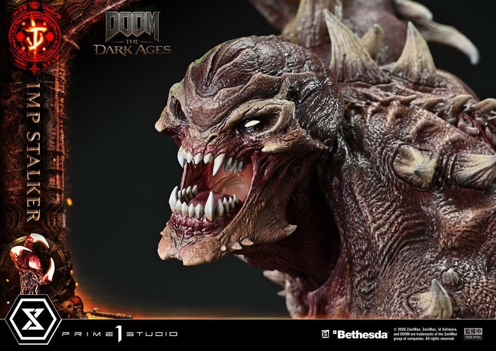 [PREORDINE] DOOM: The Dark Ages - Statua Imp Stalker Bonus Version 1/4 - 77 cm - Prime 1 Studio - Statue