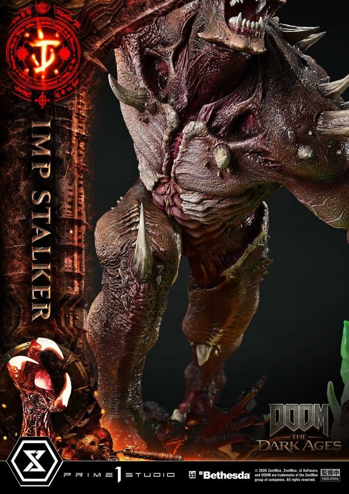 [PREORDINE] DOOM: The Dark Ages - Statua Imp Stalker Bonus Version 1/4 - 77 cm - Prime 1 Studio - Statue