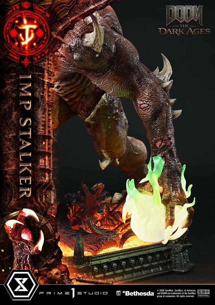 [PREORDINE] DOOM: The Dark Ages - Statua Imp Stalker Bonus Version 1/4 - 77 cm - Prime 1 Studio - Statue