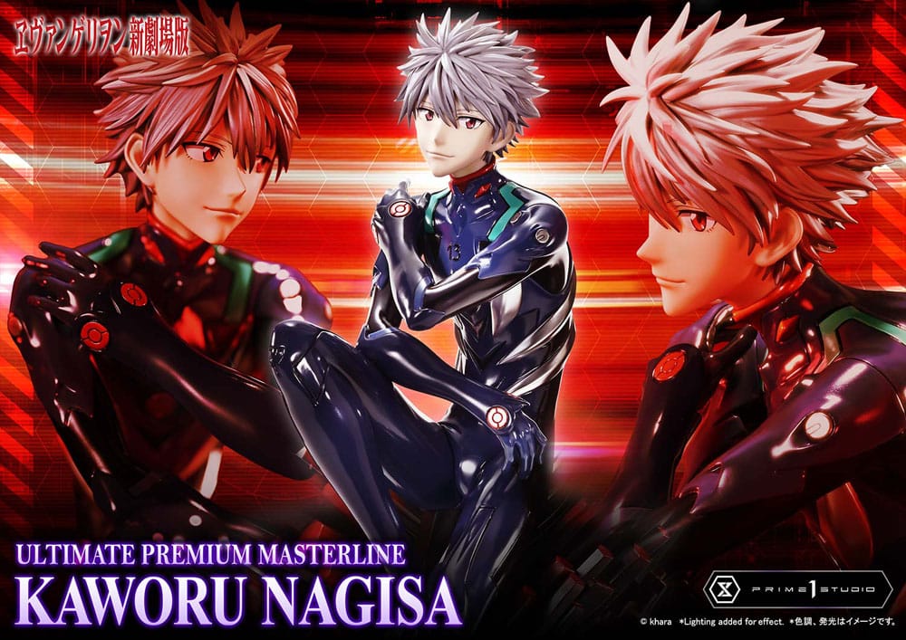 [PREORDINE] Neon Genesis Evangelion Statua 1/4 Kaworu Nagisa Bonus Ver. 47 cm - Prime 1 Studio - Statue