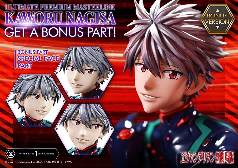 [PREORDINE] Neon Genesis Evangelion Statua 1/4 Kaworu Nagisa Bonus Ver. 47 cm - Prime 1 Studio - Statue