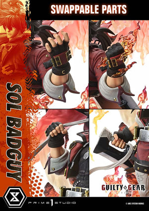 [PREORDINE] Guilty Gear Strive Statua 1/4 Sol Badguy Ultimate Premium Masterline 82 cm - Prime 1 Studio - Statue