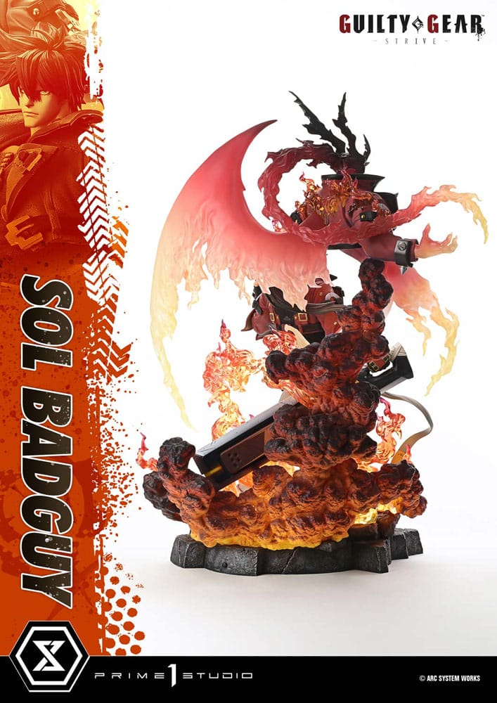 [PREORDINE] Guilty Gear Strive Statua 1/4 Sol Badguy Ultimate Premium Masterline 82 cm - Prime 1 Studio - Statue