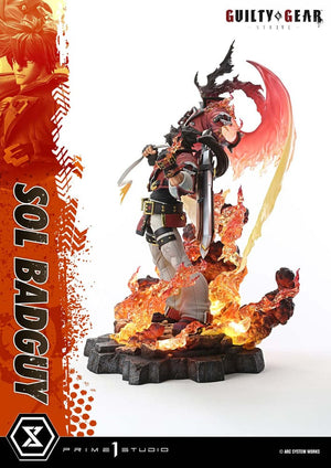 [PREORDINE] Guilty Gear Strive Statua 1/4 Sol Badguy Ultimate Premium Masterline 82 cm - Prime 1 Studio - Statue