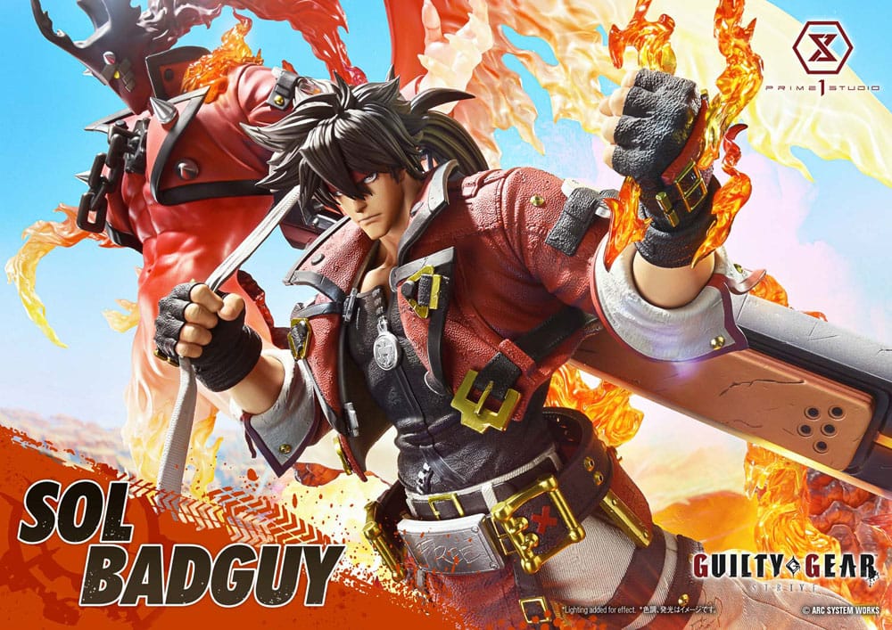 [PREORDINE] Guilty Gear Strive - Statua Ultimate Premium Masterline 1/4 Sol Badguy Bonus Version 82 cm - Prime 1 Studio - Statue