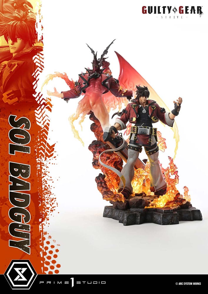 [PREORDINE] Guilty Gear Strive - Statua Ultimate Premium Masterline 1/4 Sol Badguy Bonus Version 82 cm - Prime 1 Studio - Statue