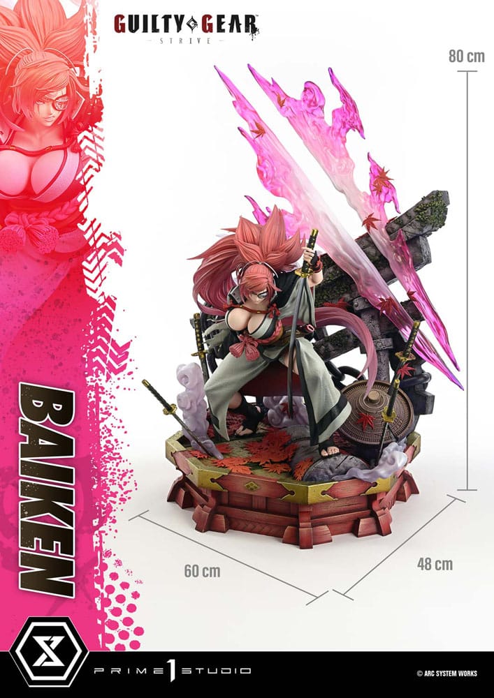 [PREORDINE] Guilty Gear Strive Statua 1/4 Baiken Ultimate Premium Masterline 80 cm - Prime 1 Studio - Statue
