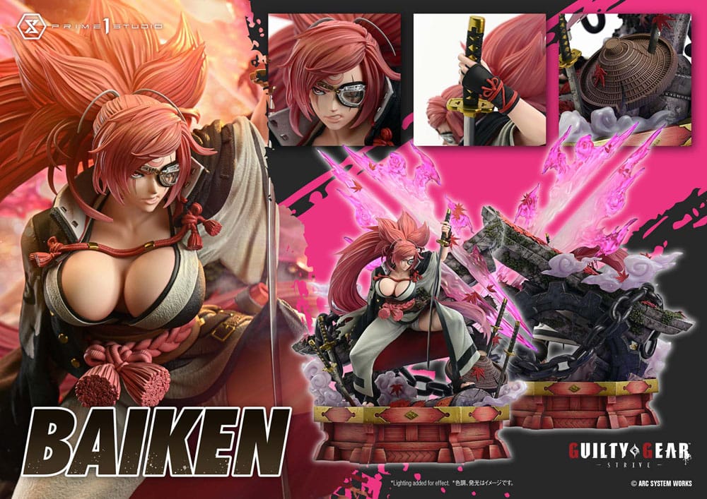 [PREORDINE] Guilty Gear Strive - Statua Ultimate Premium Masterline 1/4 Baiken Bonus Version 80 cm - Prime 1 Studio - Statue