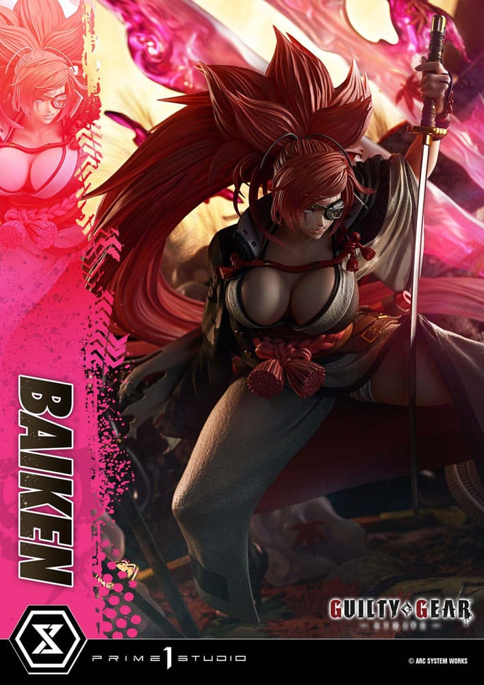 [PREORDINE] Guilty Gear Strive - Statua Ultimate Premium Masterline 1/4 Baiken Bonus Version 80 cm - Prime 1 Studio - Statue