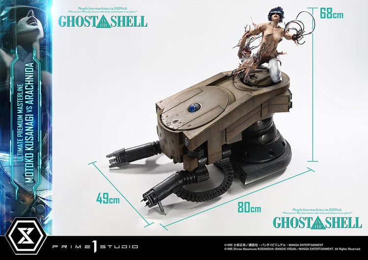 [PREORDINE] Ghost in the Shell Statua 1/4 Motoko Kusanagi vs Arachnida 68 cm - Prime 1 Studio - Statue