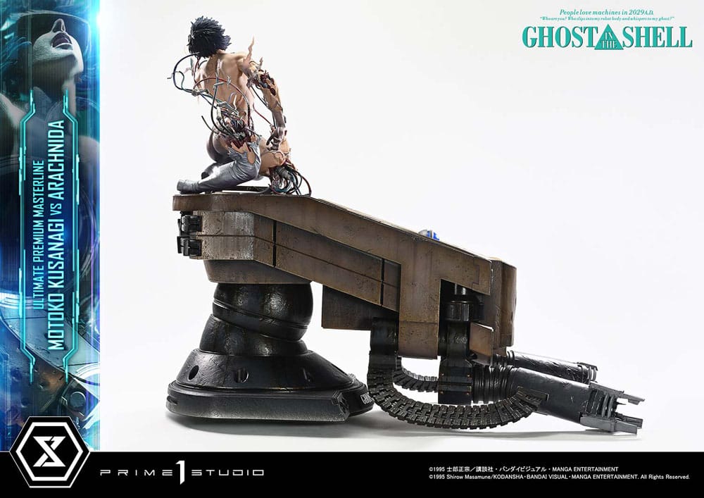 [PREORDINE] Ghost in the Shell Statua 1/4 Motoko Kusanagi vs Arachnida 68 cm - Prime 1 Studio - Statue