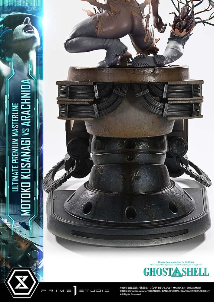 [PREORDINE] Ghost in the Shell Statua 1/4 Motoko Kusanagi vs Arachnida 68 cm - Prime 1 Studio - Statue