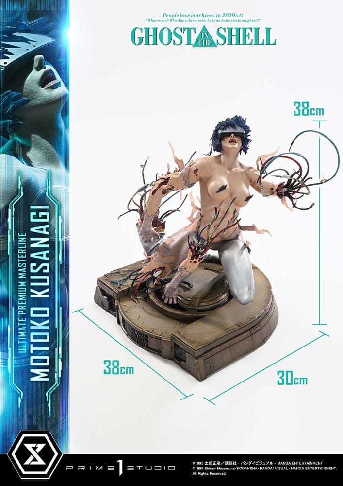 [PREORDINE] Ghost in the Shell Statua Ultimate Premium Masterline 1/4 Motoko Kusanagi 38 cm - Prime 1 Studio - Statue