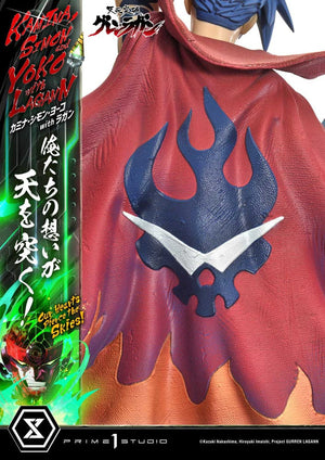 [PREORDINE] Statua Gurren Lagann Ultimate Premium Masterline 1/4: Kamina, Simon & Yoko con Lagann 97 cm - Prime 1 Studio - Statue
