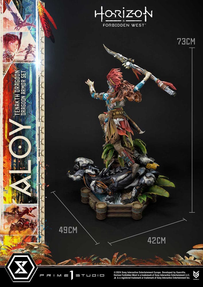 [PREORDINE] Horizon Forbidden West Statue 1/4 Aloy Bonus Version 69 cm - Prime 1 Studio - Statue