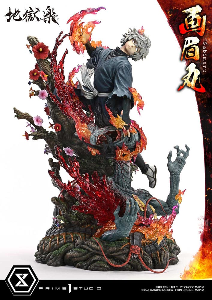 [PREORDINE] Hell's Paradise: Gabimaru Statua 1/4 Bonus Version 62 cm - Prime 1 Studio - Statue