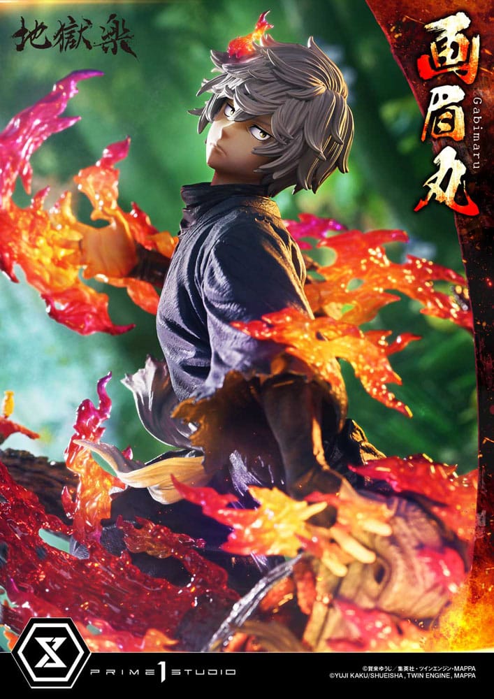 [PREORDINE] Hell's Paradise: Gabimaru Statua 1/4 Bonus Version 62 cm - Prime 1 Studio - Statue