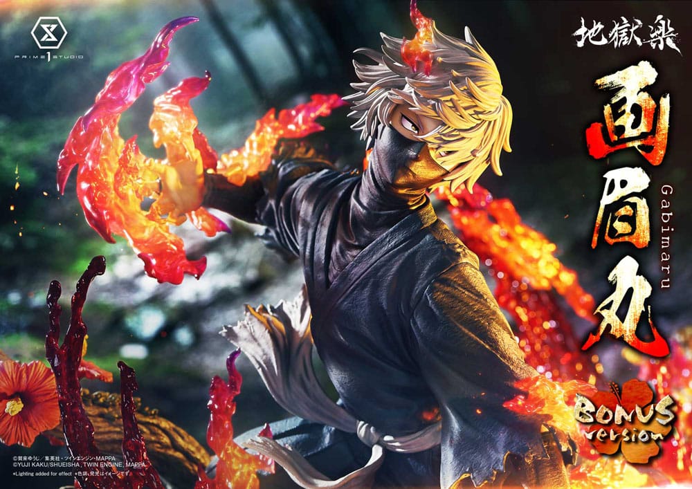 [PREORDINE] Hell's Paradise: Gabimaru Statua 1/4 Bonus Version 62 cm - Prime 1 Studio - Statue