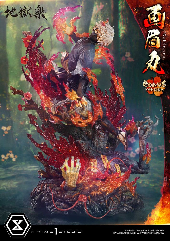 [PREORDINE] Hell's Paradise: Gabimaru Statua 1/4 Bonus Version 62 cm - Prime 1 Studio - Statue