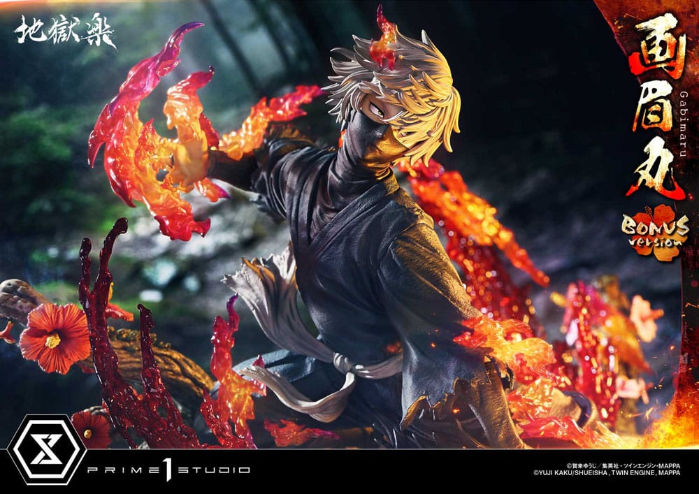 [PREORDINE] Hell's Paradise: Gabimaru Statua 1/4 Bonus Version 62 cm - Prime 1 Studio - Statue