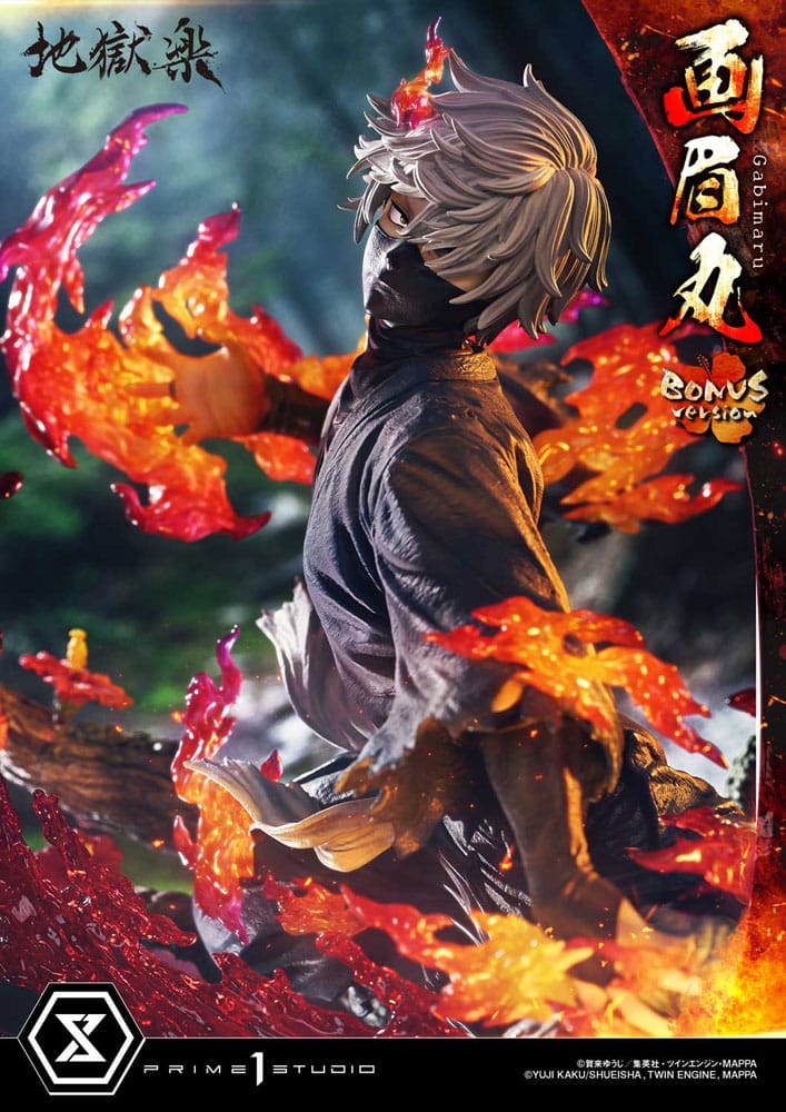 [PREORDINE] Hell's Paradise: Gabimaru Statua 1/4 Bonus Version 62 cm - Prime 1 Studio - Statue