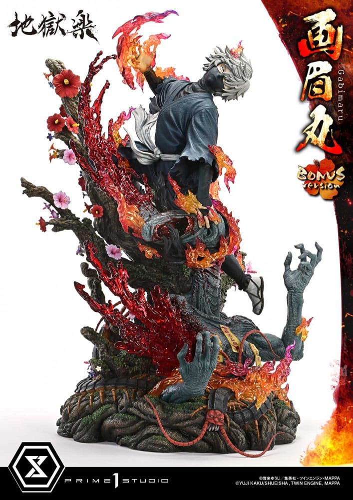[PREORDINE] Hell's Paradise: Gabimaru Statua 1/4 Bonus Version 62 cm - Prime 1 Studio - Statue