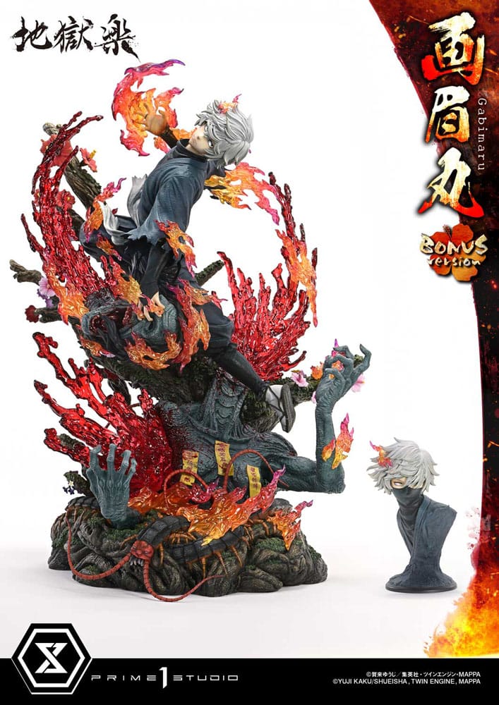 [PREORDINE] Hell's Paradise: Gabimaru Statua 1/4 Bonus Version 62 cm - Prime 1 Studio - Statue