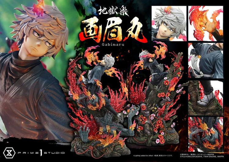[PREORDINE] Hell's Paradise: Gabimaru Statua 1/4 Bonus Version 62 cm - Prime 1 Studio - Statue