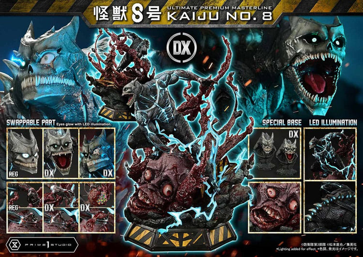 [PREORDINE] Statua Kaiju No. 8 - Ultimate Premium Masterline 1/4 DX Bonus Ver. 70 cm - Prime 1 Studio - Statue