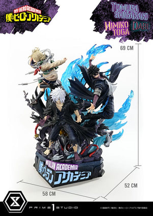 [PREORDINE] My Hero Academia Statua Ultimate Premium Masterline: Tomura Shigaraki, Dabi & Himiko Toga 69 cm - Prime 1 Studio - Statue