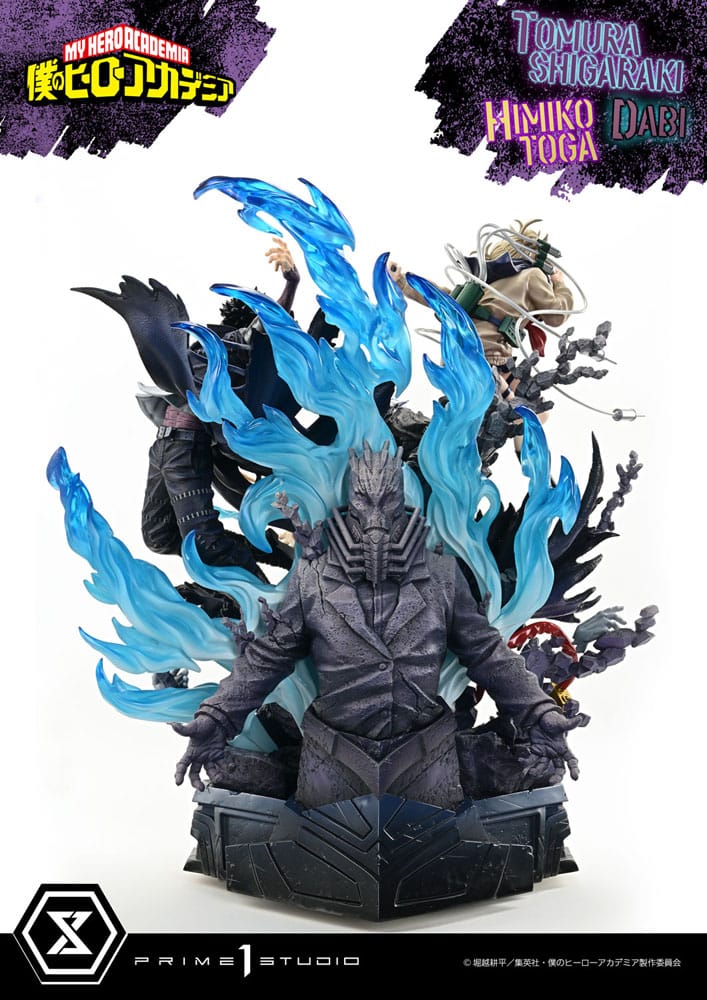 [PREORDINE] My Hero Academia Statua Ultimate Premium Masterline: Tomura Shigaraki, Dabi & Himiko Toga 69 cm - Prime 1 Studio - Statue
