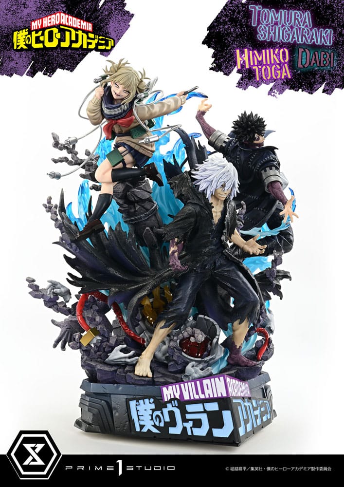 [PREORDINE] My Hero Academia Statua Ultimate Premium Masterline: Tomura Shigaraki, Dabi & Himiko Toga 69 cm - Prime 1 Studio - Statue
