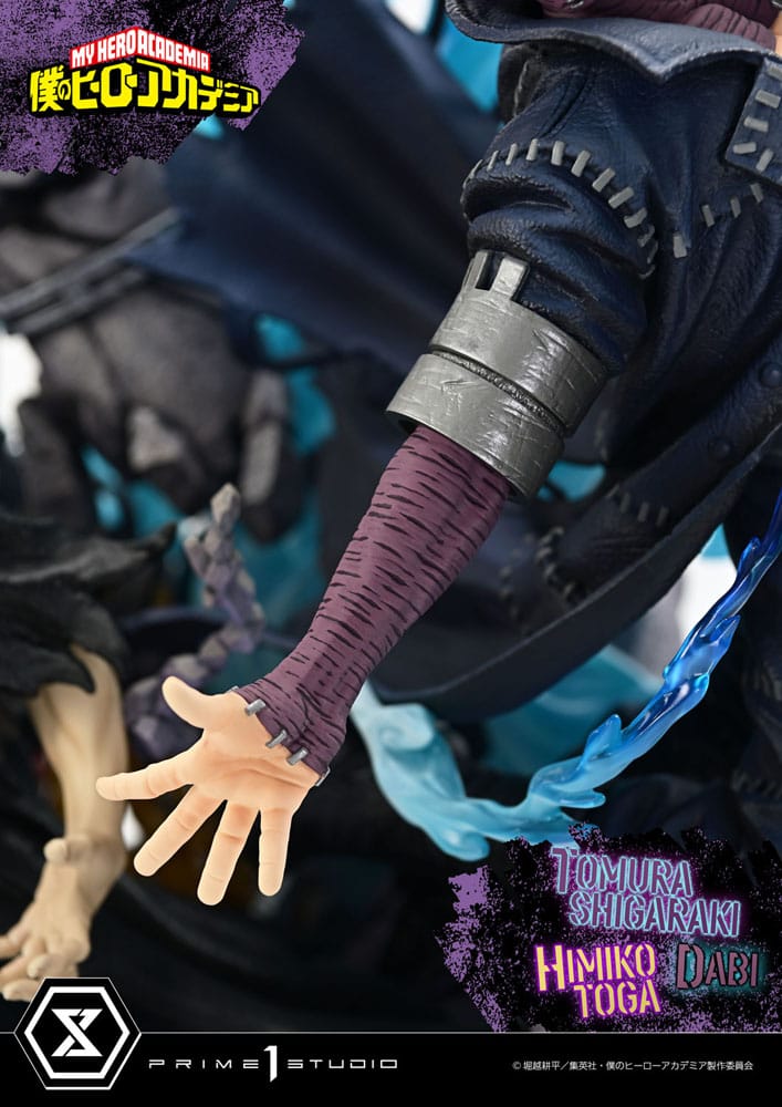 [PREORDINE] My Hero Academia Statua Ultimate Premium Masterline: Tomura Shigaraki, Dabi & Himiko Toga 69 cm - Prime 1 Studio - Statue