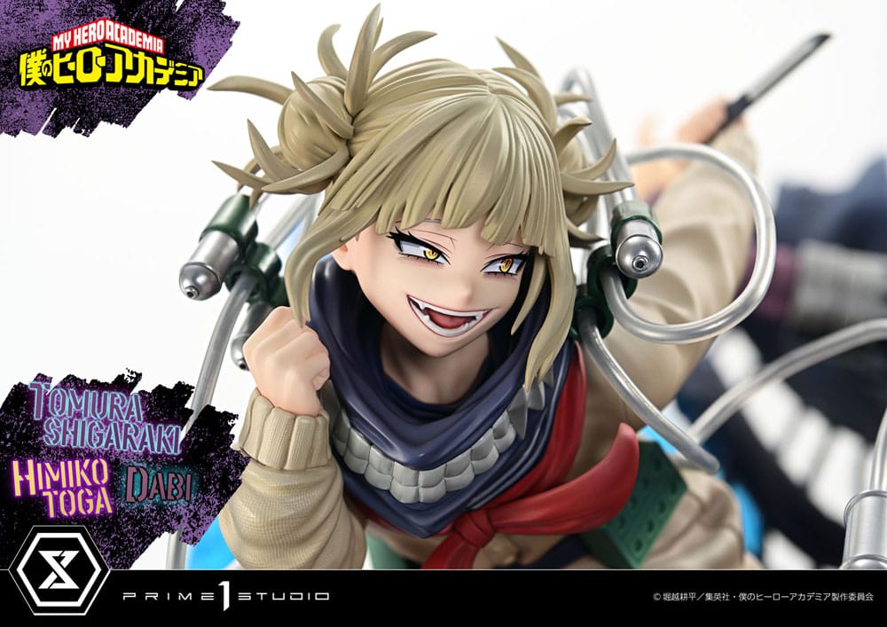 [PREORDINE] My Hero Academia Statua Ultimate Premium Masterline: Tomura Shigaraki, Dabi & Himiko Toga 69 cm - Prime 1 Studio - Statue