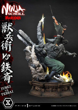 [PREORDINE] Statua Ninja Scroll Ultimate Premium Masterline 1/4 Jubei vs Tessai 101 cm - Prime 1 Studio - Statue