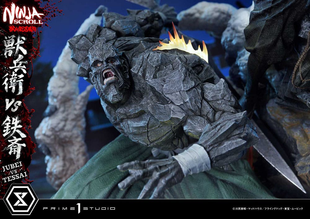 [PREORDINE] Statua Ninja Scroll Ultimate Premium Masterline 1/4 Jubei vs Tessai 101 cm - Prime 1 Studio - Statue