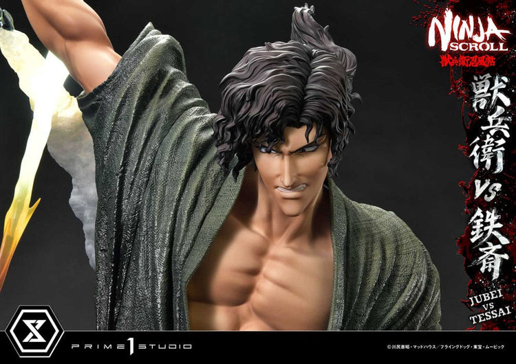 [PREORDINE] Statua Ninja Scroll Ultimate Premium Masterline 1/4 Jubei vs Tessai 101 cm - Prime 1 Studio - Statue