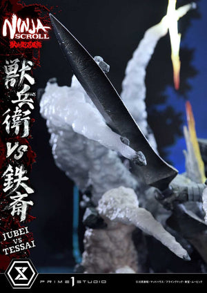 [PREORDINE] Statua Ninja Scroll Ultimate Premium Masterline 1/4 Jubei vs Tessai 101 cm - Prime 1 Studio - Statue
