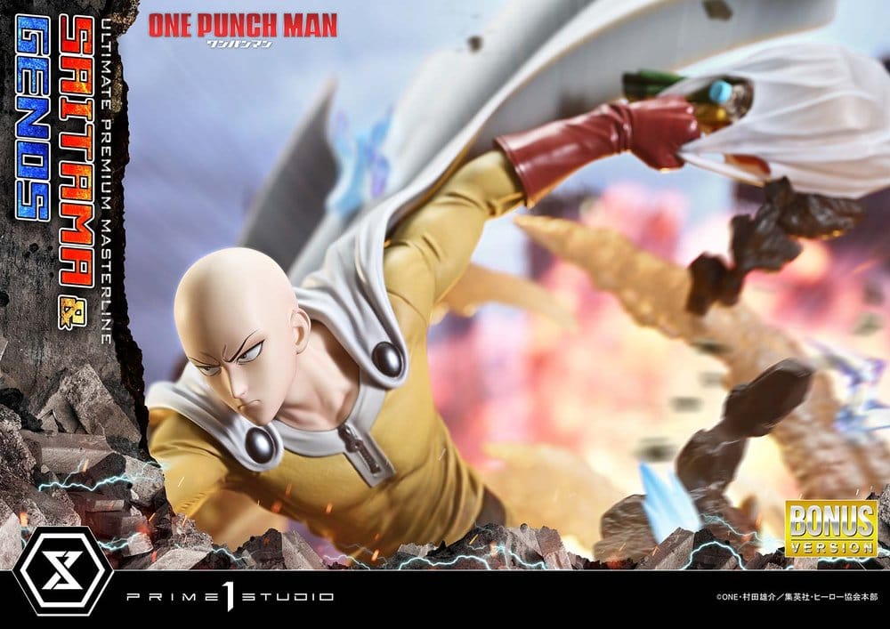 [PREORDINE] Statua One-Punch Man Saitama & Genos DX Bonus Version 1/4 - Prime 1 Studio - Prime 1 Studio - Statue