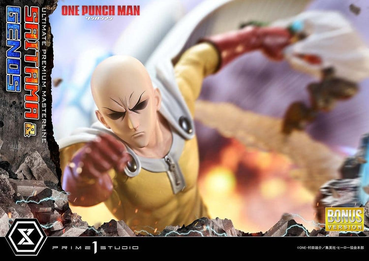 [PREORDINE] Statua One-Punch Man Saitama & Genos DX Bonus Version 1/4 - Prime 1 Studio - Prime 1 Studio - Statue
