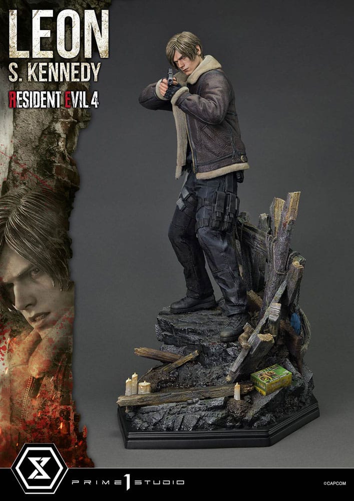 [PREORDINE] Statua Resident Evil 4 Leon S. Kennedy Bonus Ver. 1/4 Prime 1 Studio 64 cm - Prime 1 Studio - Statue