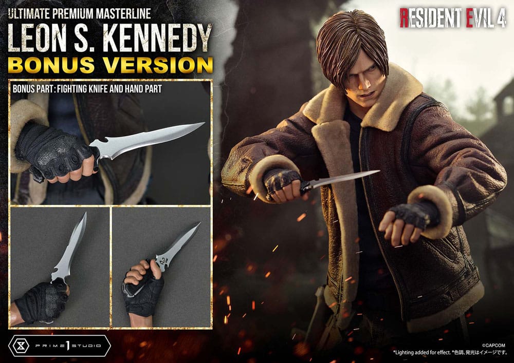 [PREORDINE] Statua Resident Evil 4 Leon S. Kennedy Bonus Ver. 1/4 Prime 1 Studio 64 cm - Prime 1 Studio - Statue