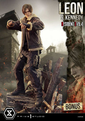 [PREORDINE] Statua Resident Evil 4 Leon S. Kennedy Bonus Ver. 1/4 Prime 1 Studio 64 cm - Prime 1 Studio - Statue