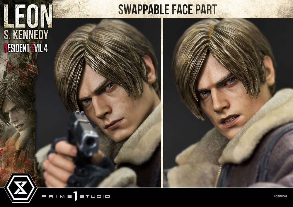 [PREORDINE] Statua Resident Evil 4 Leon S. Kennedy Bonus Ver. 1/4 Prime 1 Studio 64 cm - Prime 1 Studio - Statue