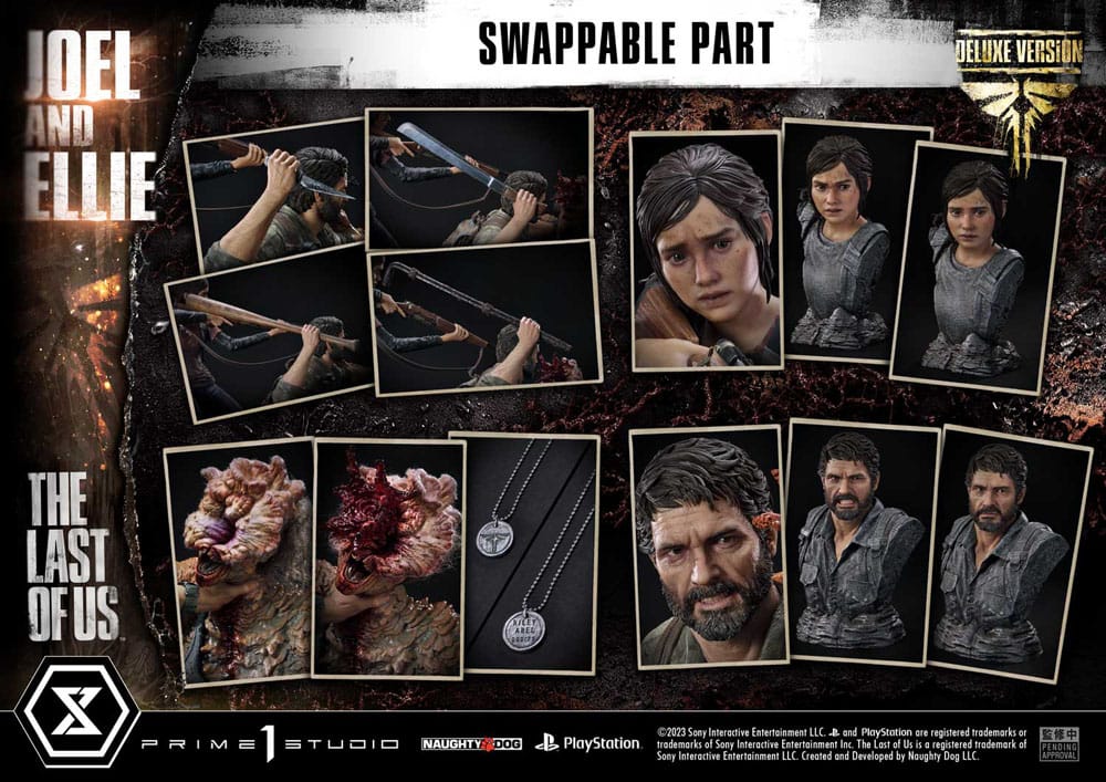 [PREORDINE] Statua The Last of Us Part I Joel & Ellie Deluxe Bonus Version 73 cm - Prime 1 Studio - Statue