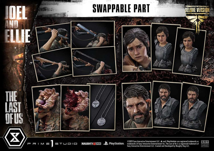 [PREORDINE] Statua The Last of Us Part I Joel & Ellie Deluxe Bonus Version 73 cm - Prime 1 Studio - Statue